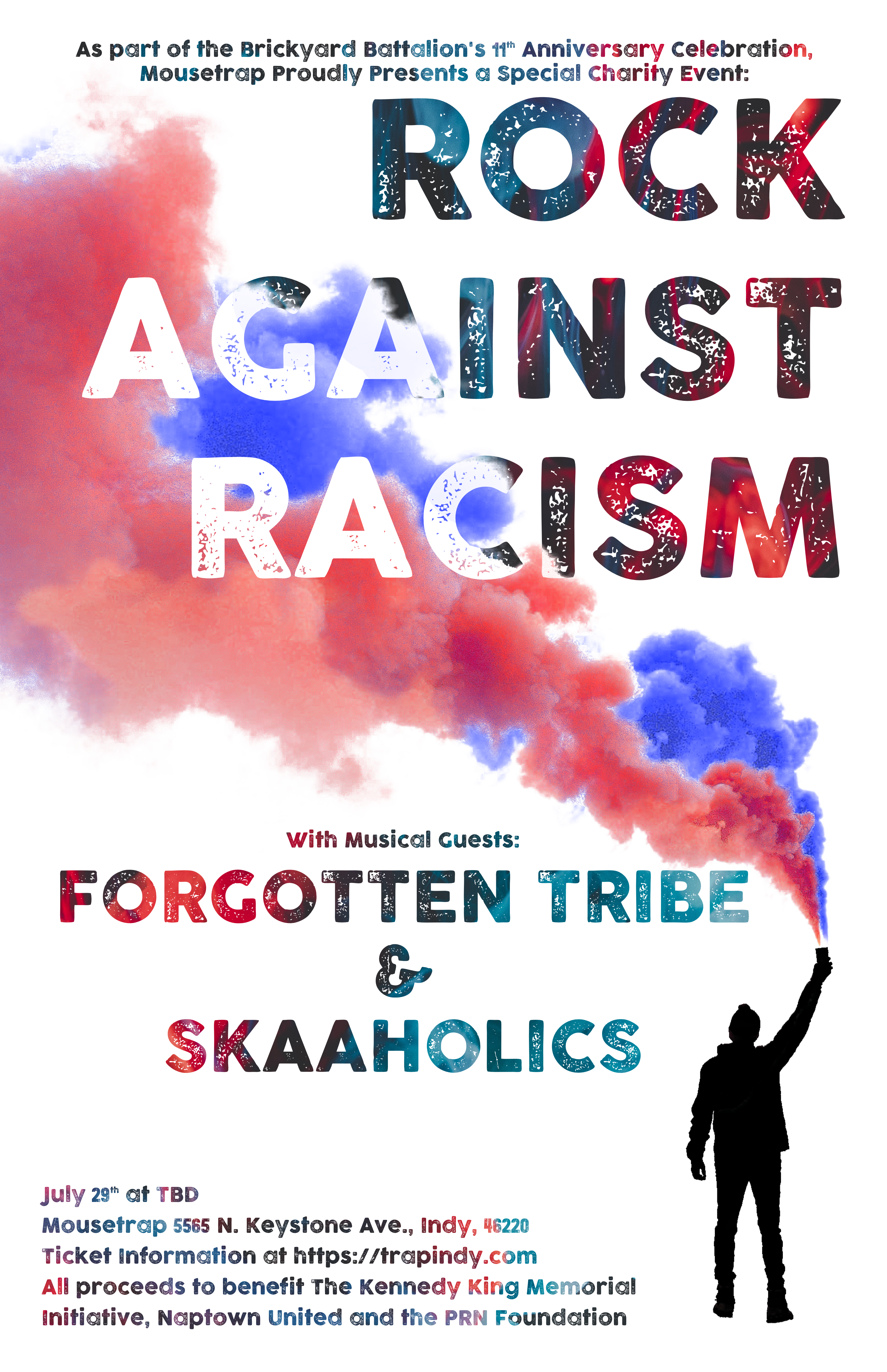 Rock Against Racism – with Forgotten Tribe & Skaaholics
