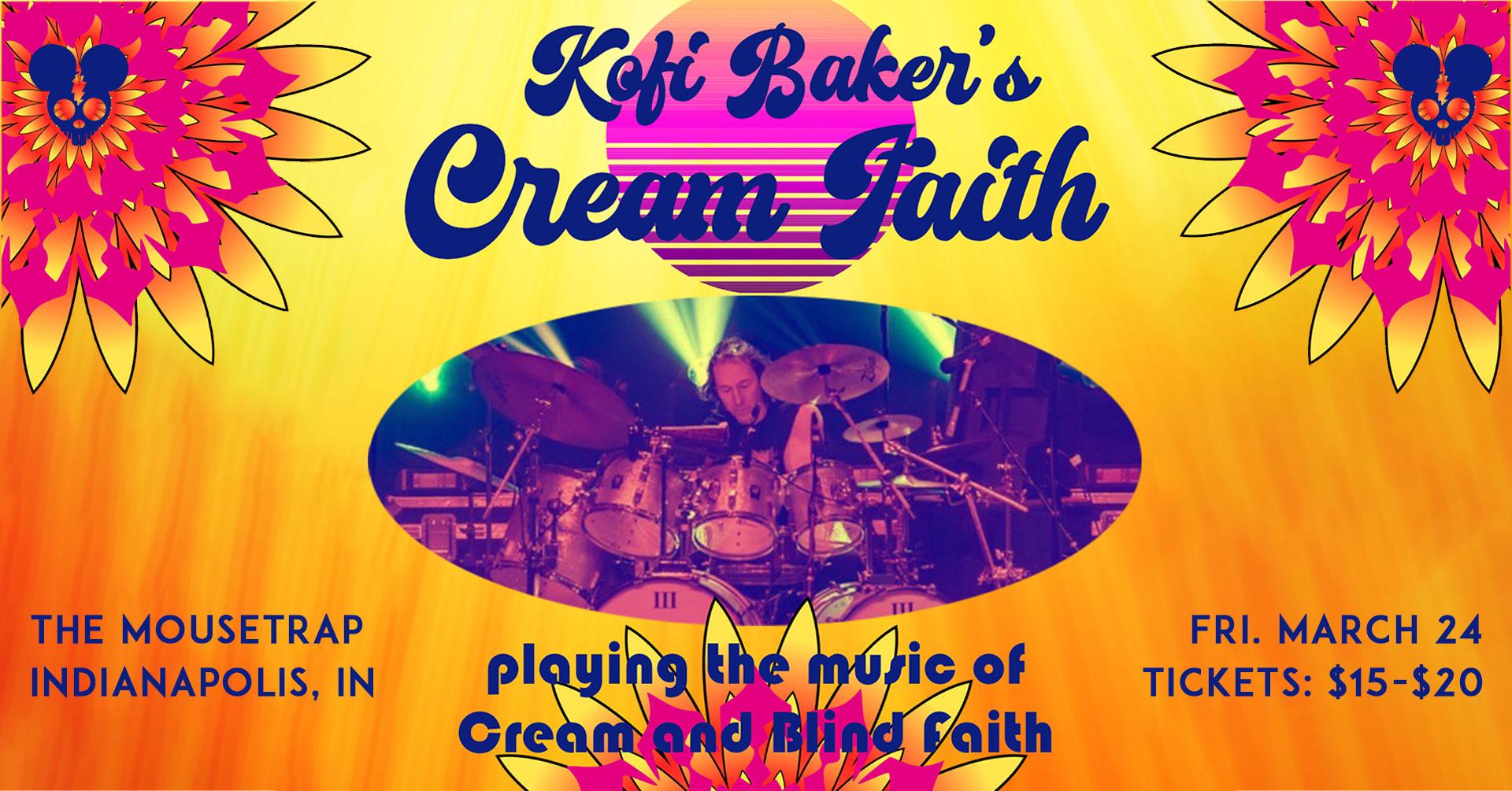 Kofi Baker’s Cream Faith at The Mousetrap
